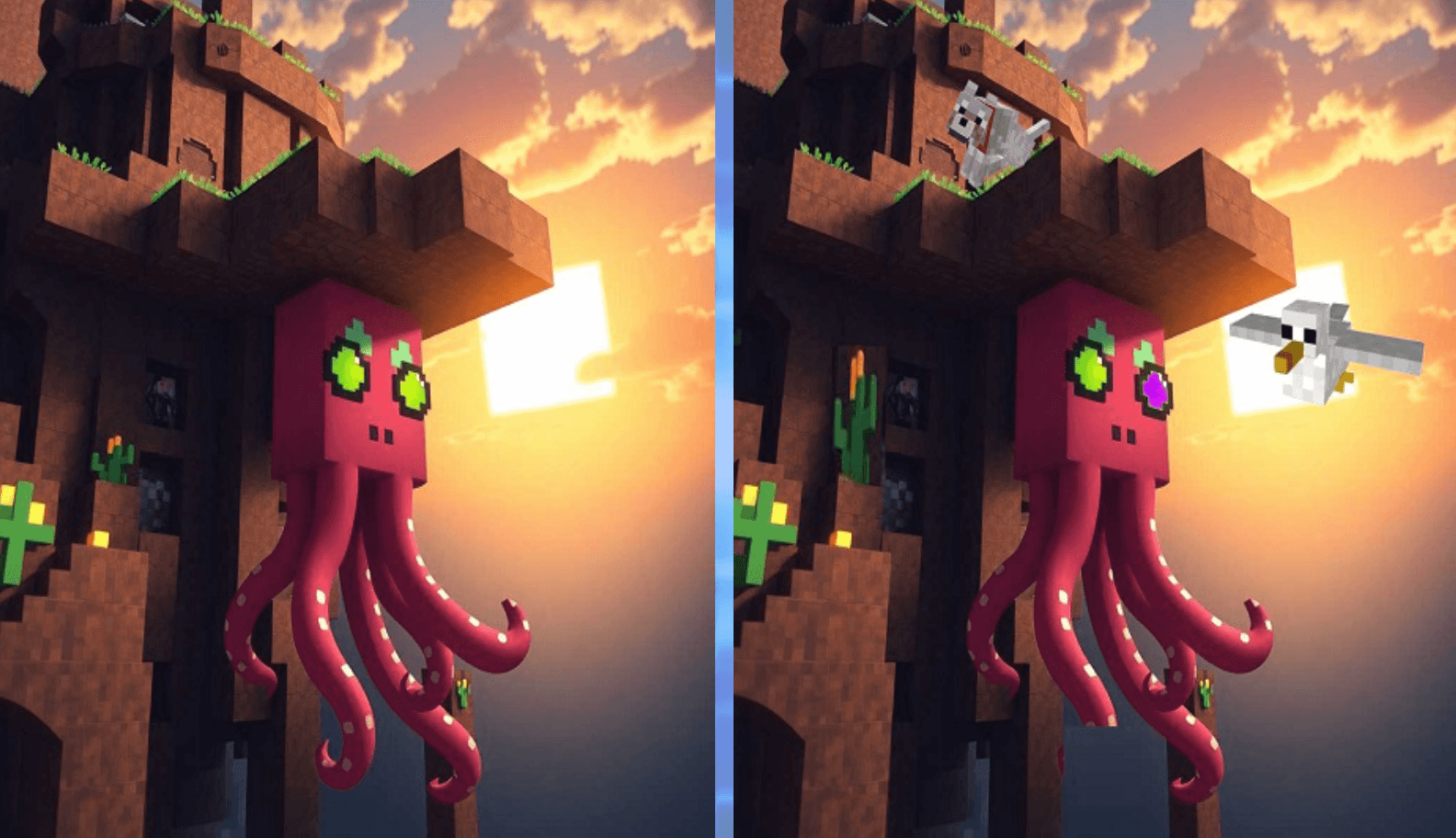 Minecraft Squid Anomaly